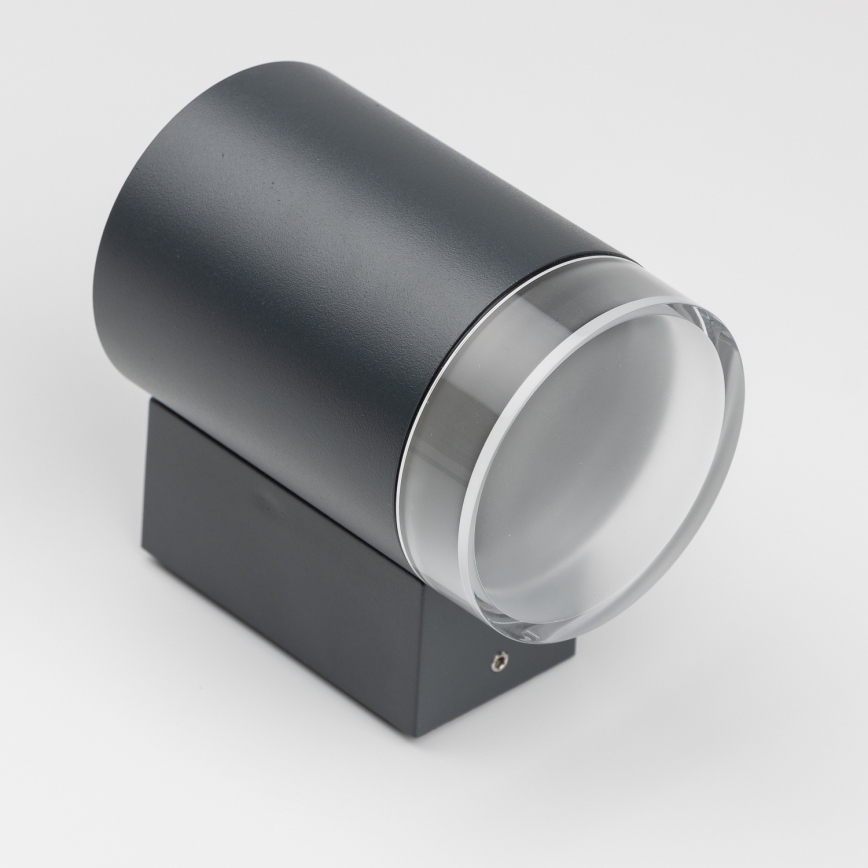Brilagi - Venkovní nástěnné svítidlo MATERA 1xGU10/30W/230V antracit IP54