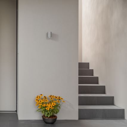 Brilagi - Venkovní nástěnné svítidlo MATERA 1xGU10/30W/230V šedá IP54