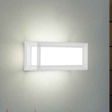 Brilagi - Venkovní nástěnné svítidlo PARKER 1xE27/60W/230V bílá IP44