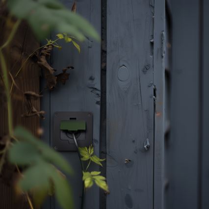 Brilagi - Venkovní vestavná podlahová zásuvka IP55 černá obdélníkový