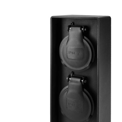 Brilagi - Venkovní zásuvkový sloupek 2Z 230V IP44 SCHUKO