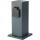 Brilagi - Venkovní zásuvkový sloupek PILLAR 1Z SCHUKO 230V IP44 antracit