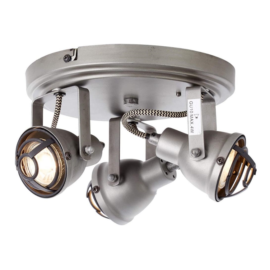 Brilliant - LED Bodové svítidlo BENTE 3xGU10/4W/230V