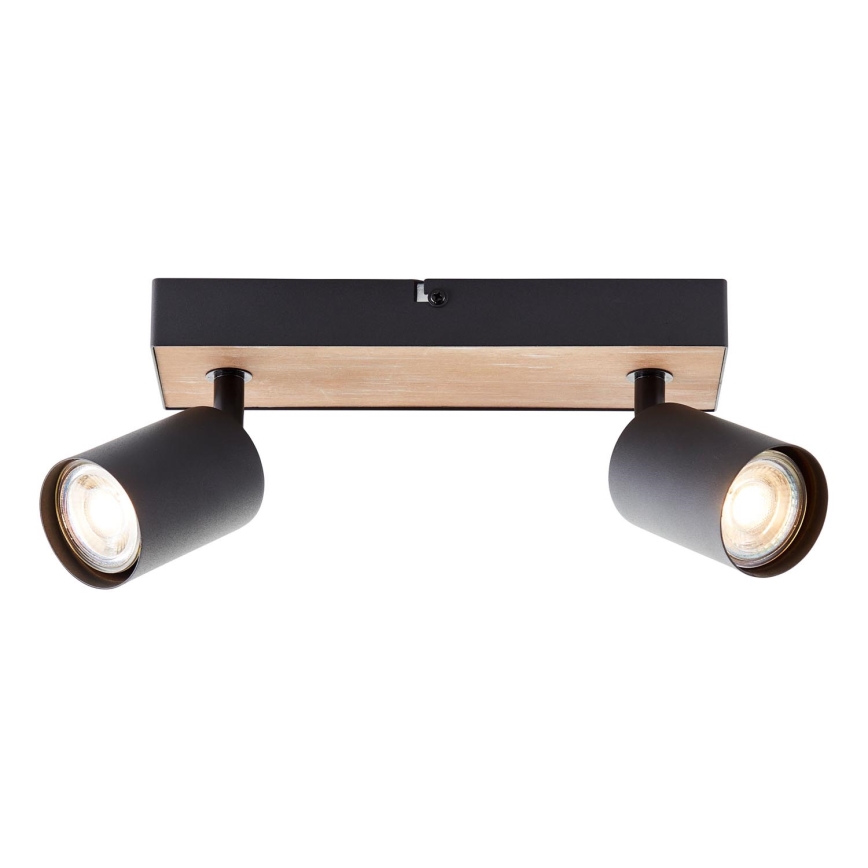 Brilliant - LED Bodové svítidlo JELLO 2xGU10/4,5W/230V borovice