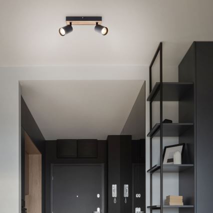 Brilliant - LED Bodové svítidlo JELLO 2xGU10/4,5W/230V borovice