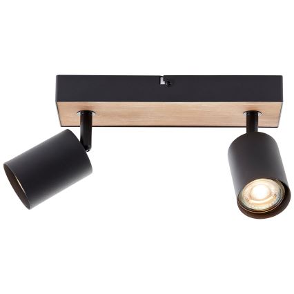 Brilliant - LED Bodové svítidlo JELLO 2xGU10/4,5W/230V borovice