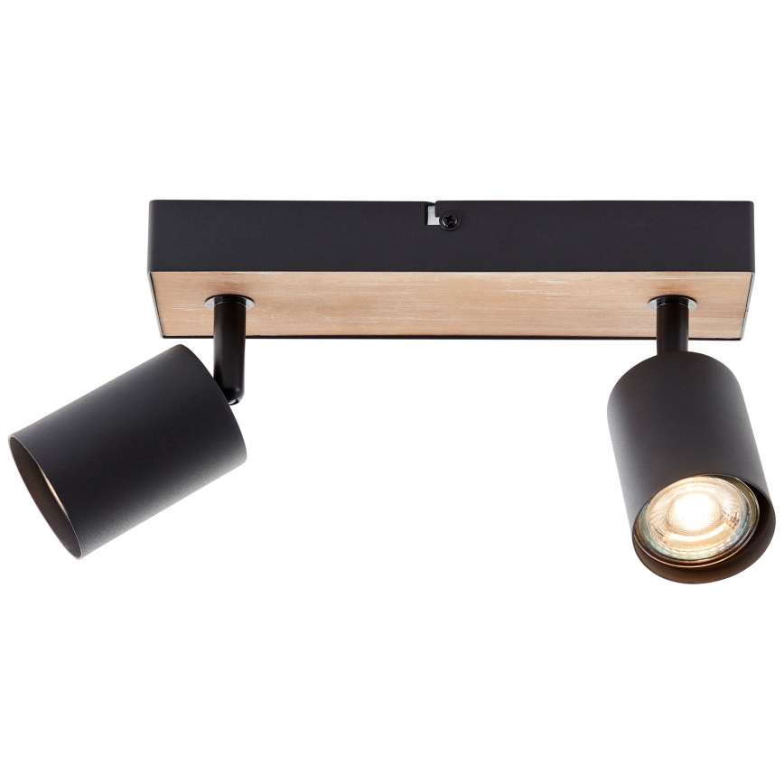 Brilliant - LED Bodové svítidlo JELLO 2xGU10/4,5W/230V borovice