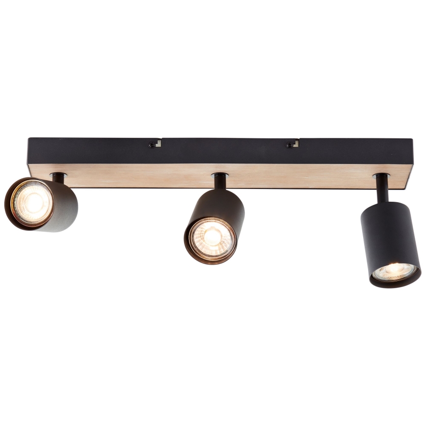 Brilliant - LED Bodové svítidlo JELLO 3xGU10/4,5W/230V borovice