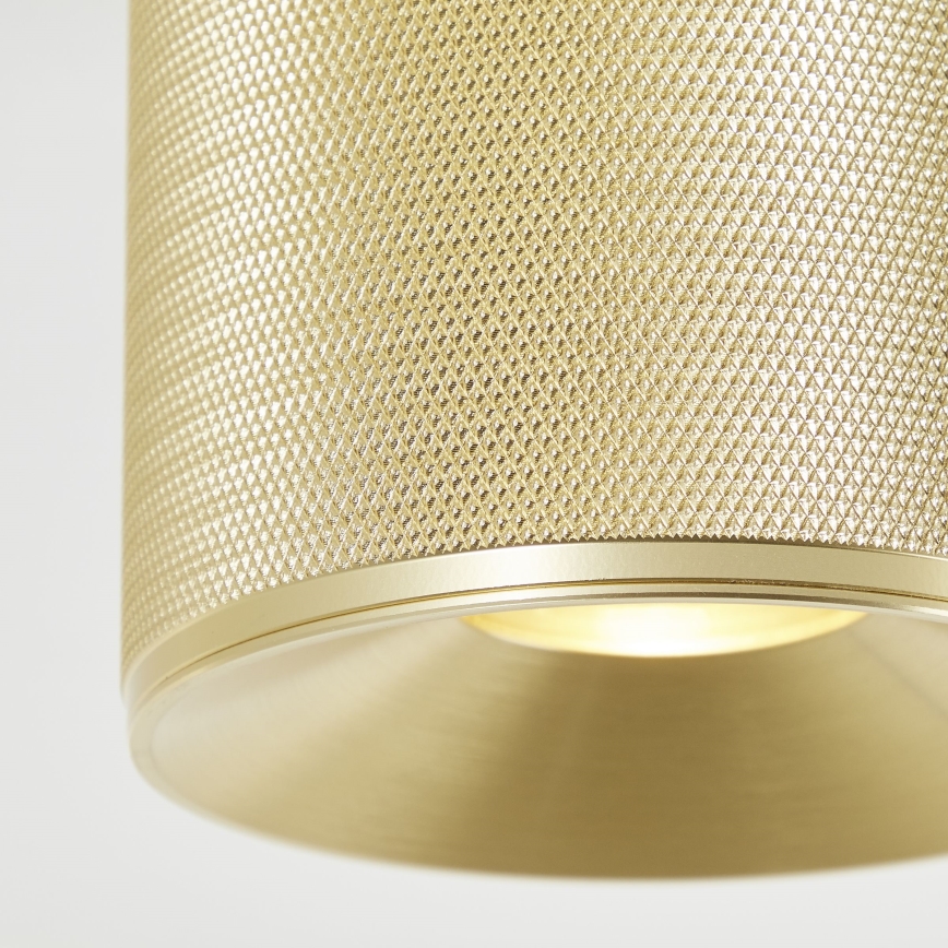 Brilliant - LED Bodové svítidlo MARTY 1xGU10/5W/230V pr. 10,5 cm zlatá