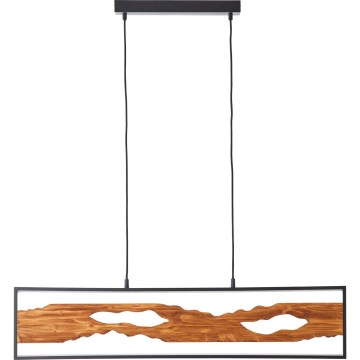 Brilliant - LED Lustr na lanku CHAUMONT LED/20W/230V borovice - FSC certifikováno