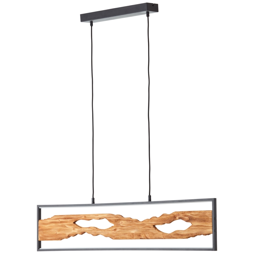 Brilliant - LED Lustr na lanku CHAUMONT LED/20W/230V borovice - FSC certifikováno