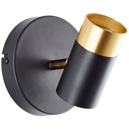 Brilliant - LED Nástěnné bodové svítidlo VIGOLO 1xGU10/5W/230V černá/zlatá