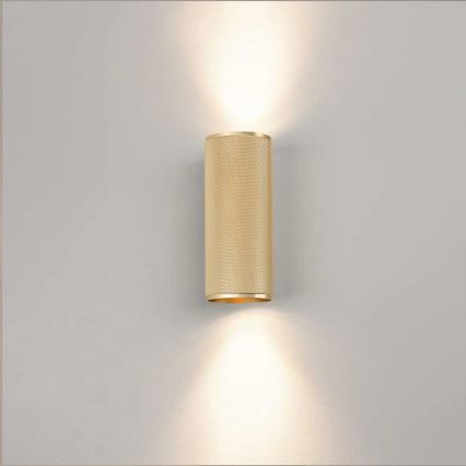 Brilliant - LED Nástěnné svítidlo MARTY 2xGU10/5W/230V zlatá