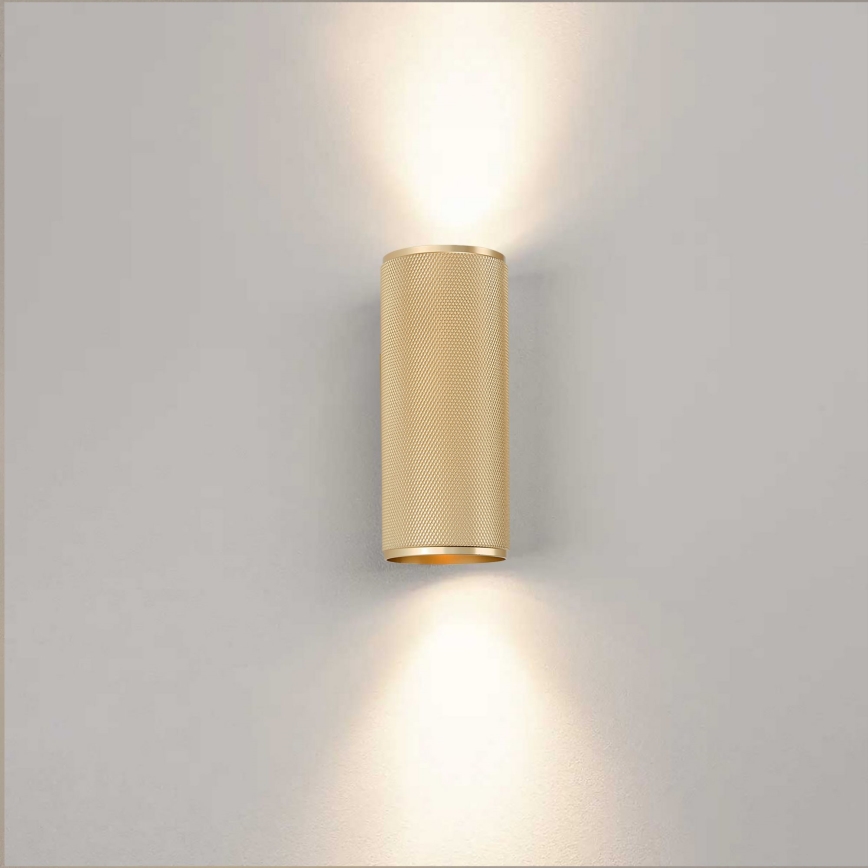 Brilliant - LED Nástěnné svítidlo MARTY 2xGU10/5W/230V zlatá