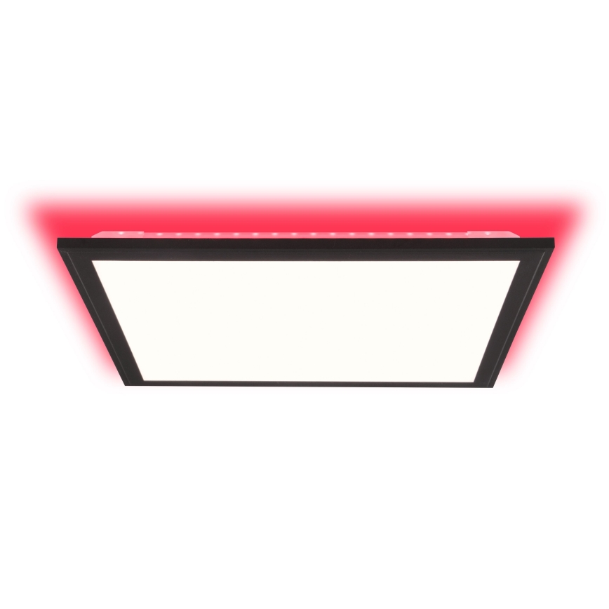 Brilliant - LED RGBW Stmívatelné stropní svítidlo ALLIE LED/24W/230V 2700-6500K černá + dálkové ovládání