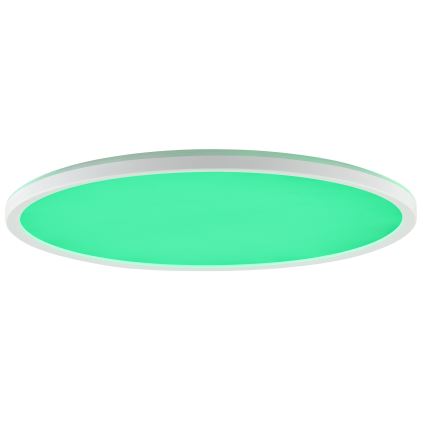 Brilliant - LED RGBW Stmívatelné stropní svítidlo LUMARO LED/22W/230V 4000K pr. 42 cm bílá + dálkové ovládání