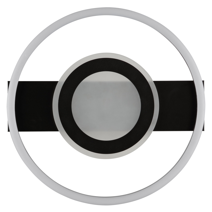 Brilliant - LED RGBW Stmívatelné stropní svítidlo MAUREEN LED/20W/230V 3000-6500K černá + dálkové ovládání