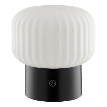 Brilliant - LED RGBW Stmívatelná nabíjecí dotyková venkovní stolní lampa SARASTRO LED/3W/5V 2700K 1800 mAh IP44 bílá