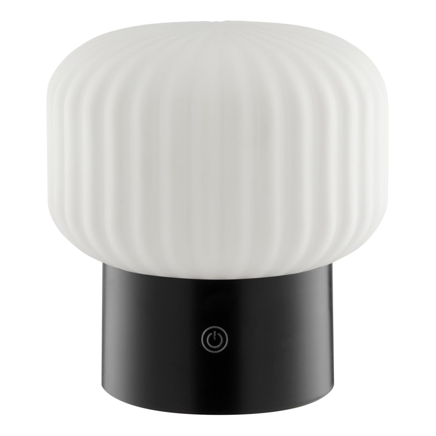 Brilliant - LED RGBW Stmívatelná nabíjecí dotyková venkovní stolní lampa SARASTRO LED/3W/5V 2700K 1800 mAh IP44 bílá