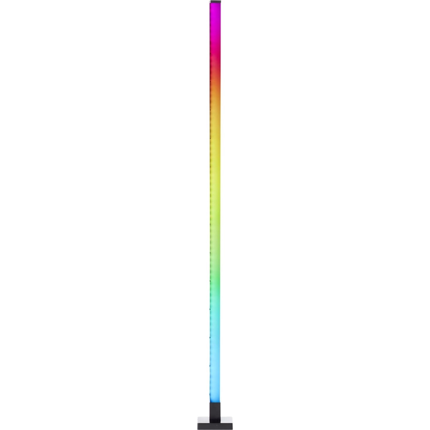 Brilliant - LED RGBW Stmívatelná stojací lampa NEELE LED/6,5W/230V černá + dálkové ovládání
