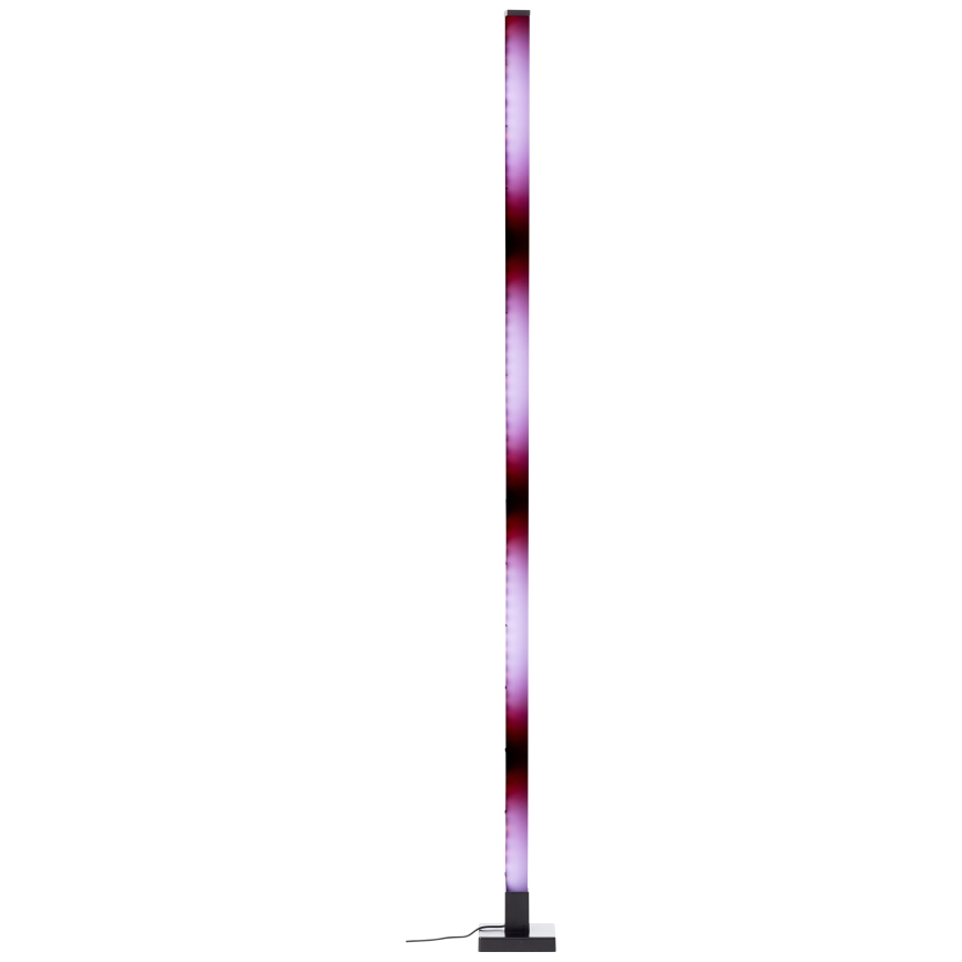 Brilliant - LED RGBW Stmívatelná stojací lampa NEELE LED/6,5W/230V černá + dálkové ovládání