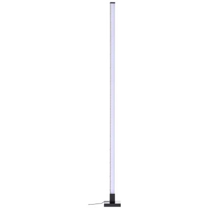 Brilliant - LED RGBW Stmívatelná stojací lampa NEELE LED/6,5W/230V černá + dálkové ovládání