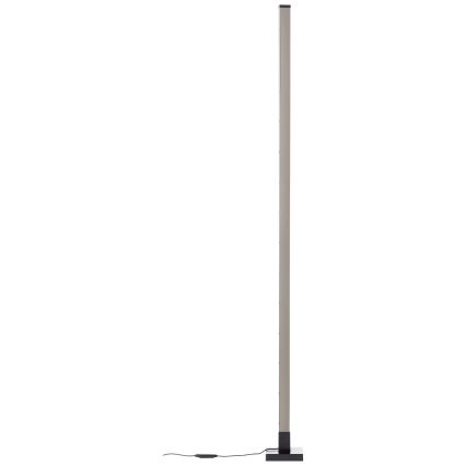Brilliant - LED RGBW Stmívatelná stojací lampa NEELE LED/6,5W/230V černá + dálkové ovládání