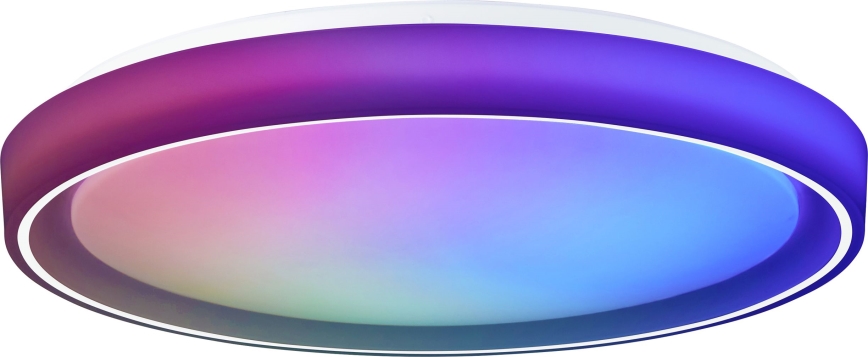Brilliant - LED RGBW Stmívatelné stropní svítidlo FLOCO LED/34W/230V 3000-6500K pr. 49,5 cm bílá + dálkové ovládání