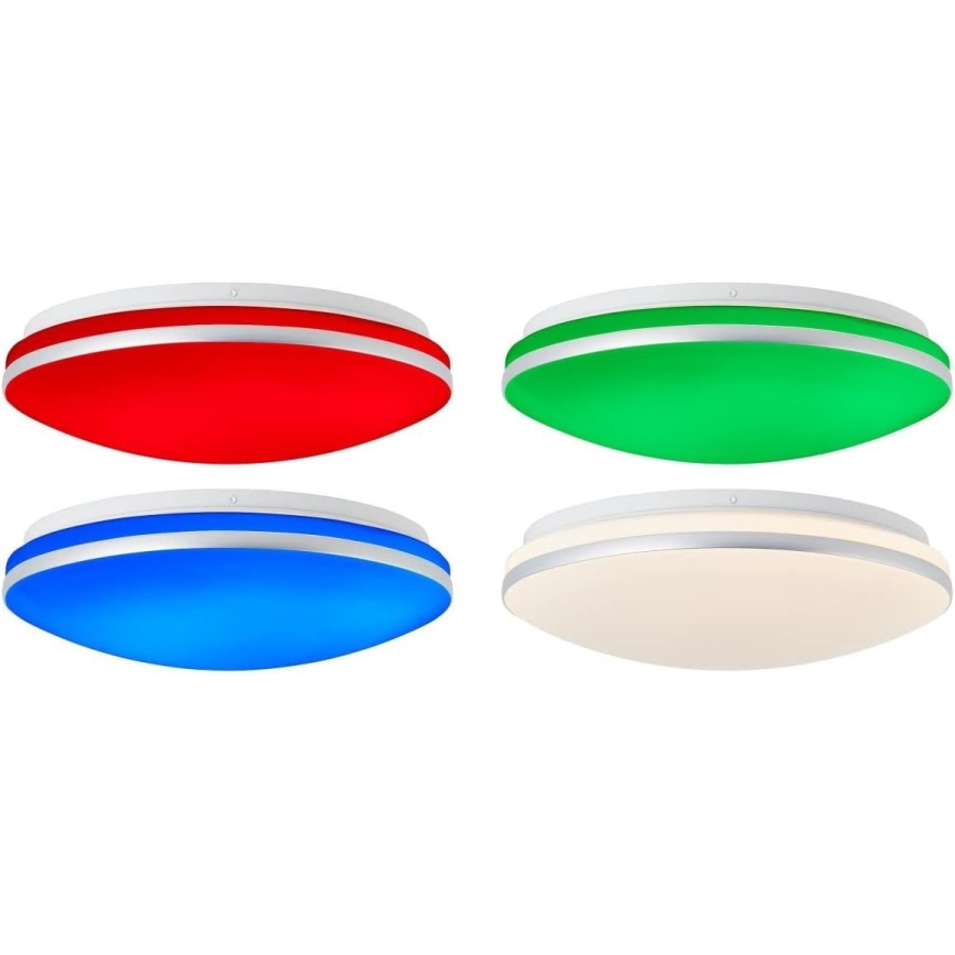 Brilliant - LED RGBW Stmívatelné stropní svítidlo MIDWAY LED/14W/230V 3100-6500K Wi-Fi Tuya + dálkové ovládání