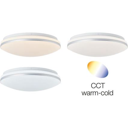 Brilliant - LED RGBW Stmívatelné stropní svítidlo MIDWAY LED/14W/230V 3100-6500K Wi-Fi Tuya + dálkové ovládání