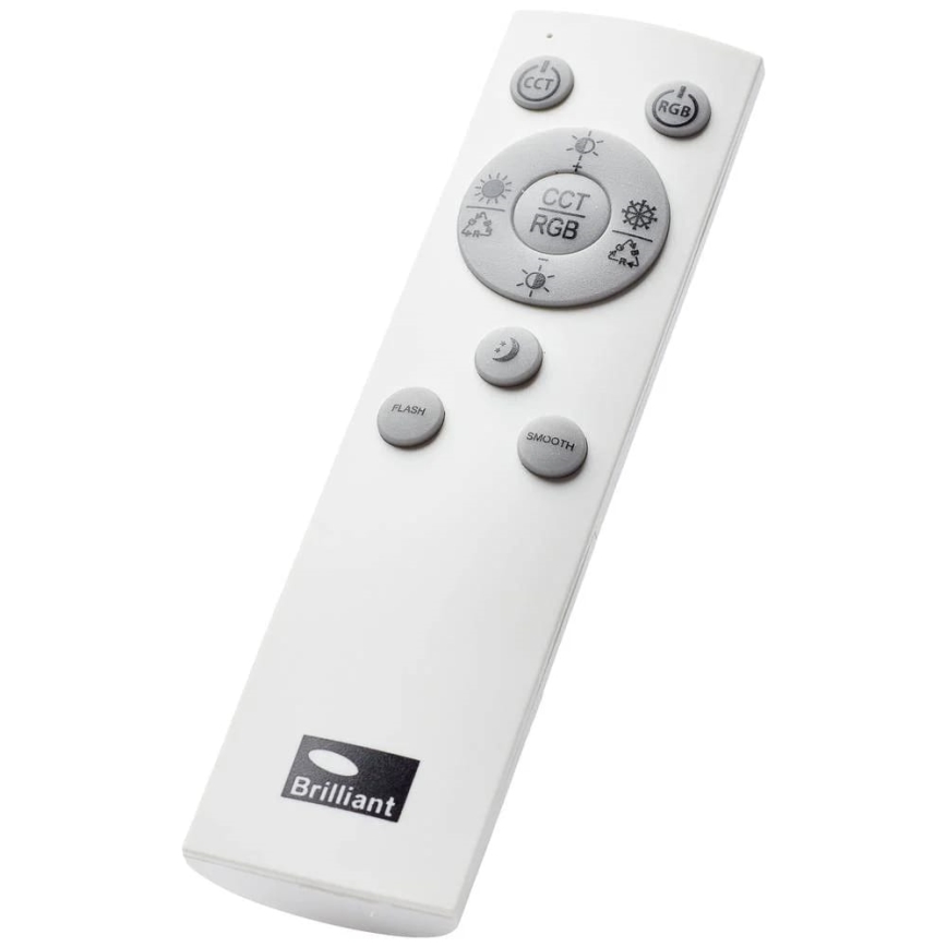 Brilliant - LED RGBW Stmívatelné stropní svítidlo MIDWAY LED/14W/230V 3100-6500K Wi-Fi Tuya + dálkové ovládání