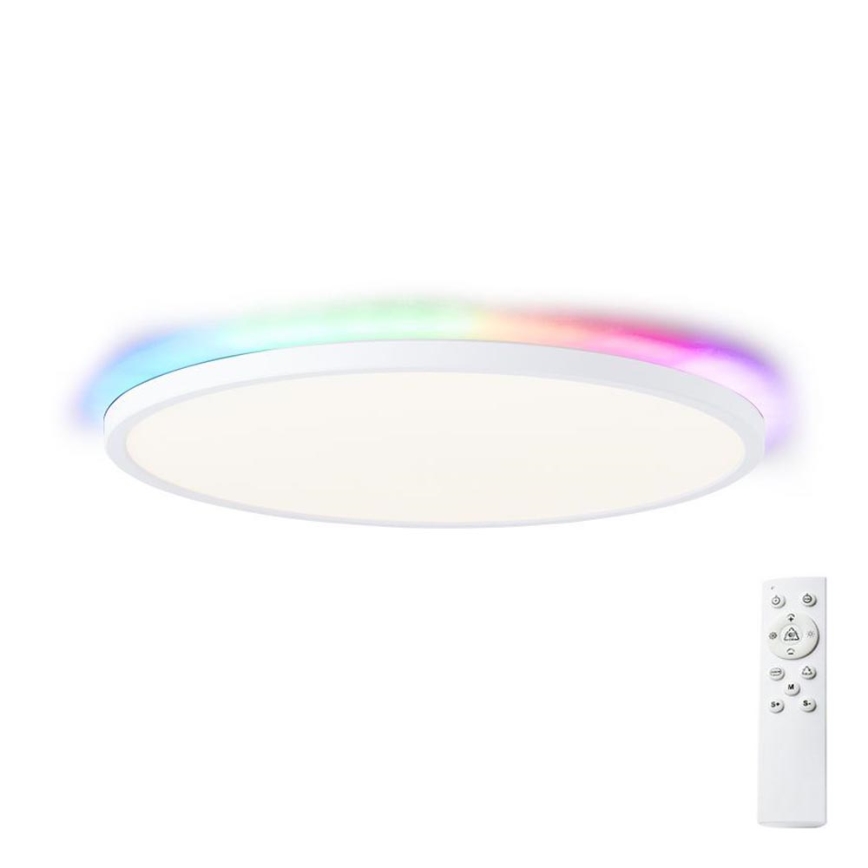 Brilliant - LED RGBW Stmívatelné stropní svítidlo SALTERY LED/22W/230V 3000-6500K + dálkové ovládání