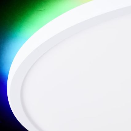Brilliant - LED RGBW Stmívatelné stropní svítidlo SALTERY LED/22W/230V 3000-6500K + dálkové ovládání