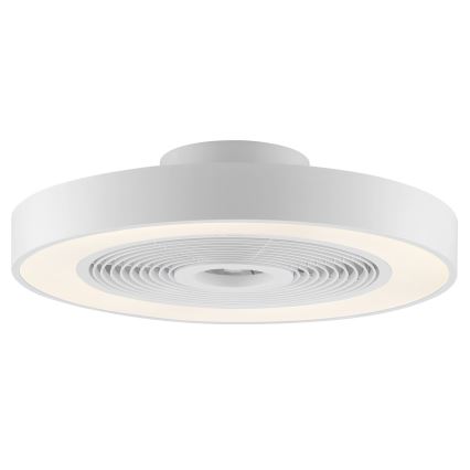 Brilliant - LED RGBW Stmívatelné stropní svítidlo s ventilátorem CATANIA LED/37W/230V 2700-6500K pr. 48,6 cm bílá + dálkové ovládání