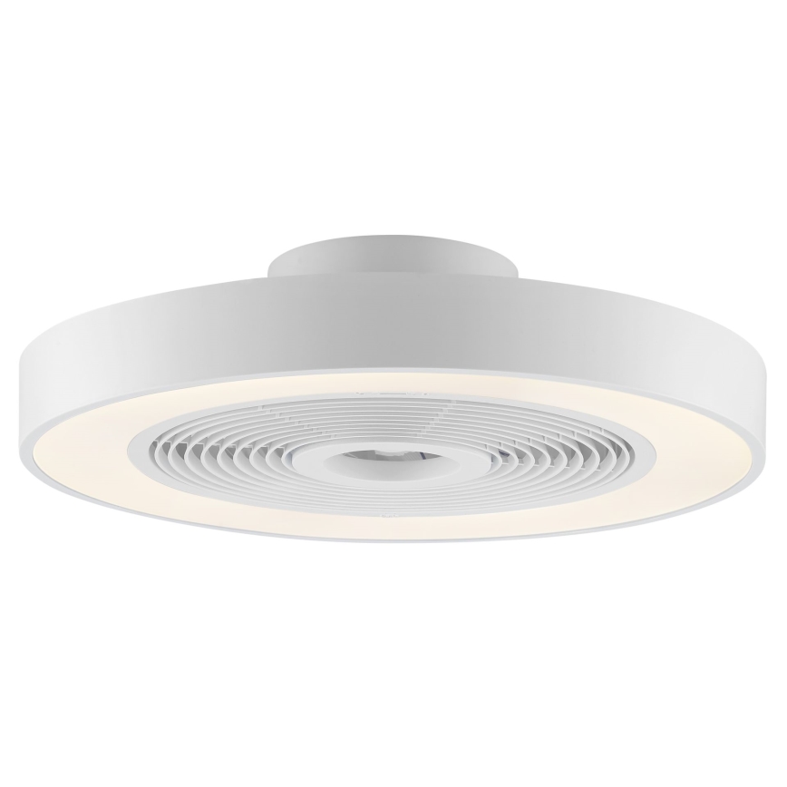Brilliant - LED RGBW Stmívatelné stropní svítidlo s ventilátorem CATANIA LED/37W/230V 2700-6500K pr. 48,6 cm bílá + dálkové ovládání