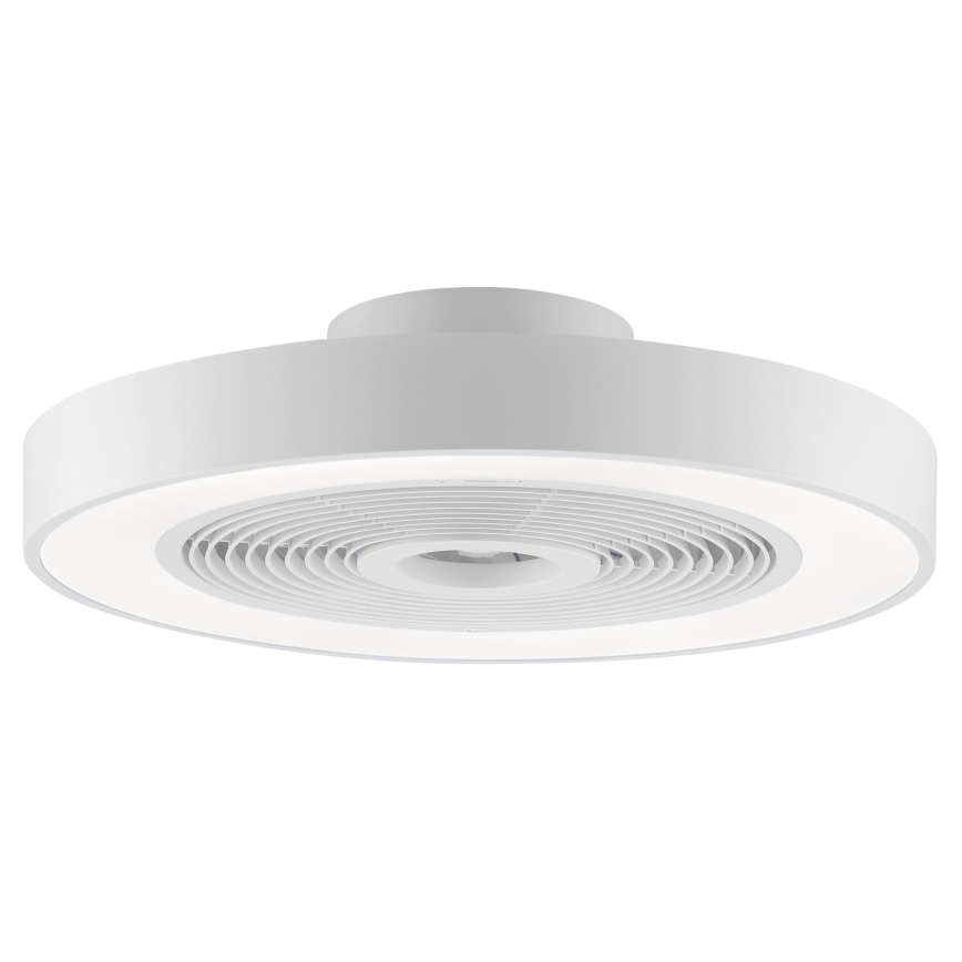Brilliant - LED RGBW Stmívatelné stropní svítidlo s ventilátorem CATANIA LED/37W/230V 2700-6500K pr. 48,6 cm bílá + dálkové ovládání