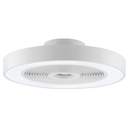 Brilliant - LED RGBW Stmívatelné stropní svítidlo s ventilátorem CATANIA LED/37W/230V 2700-6500K pr. 48,6 cm bílá + dálkové ovládání