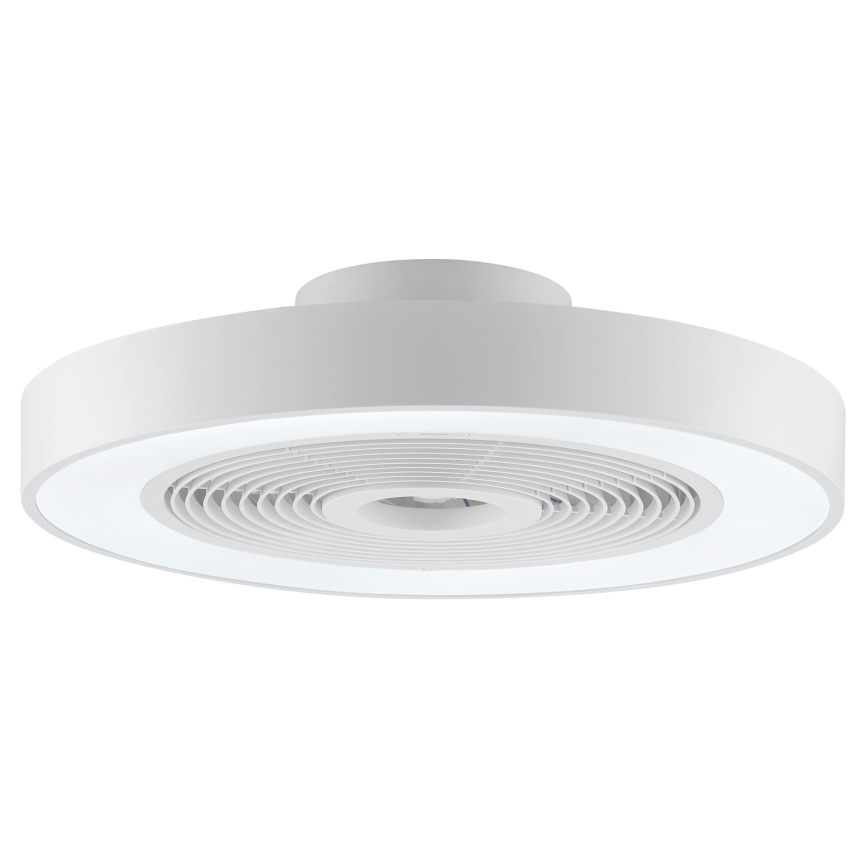 Brilliant - LED RGBW Stmívatelné stropní svítidlo s ventilátorem CATANIA LED/37W/230V 2700-6500K pr. 48,6 cm bílá + dálkové ovládání