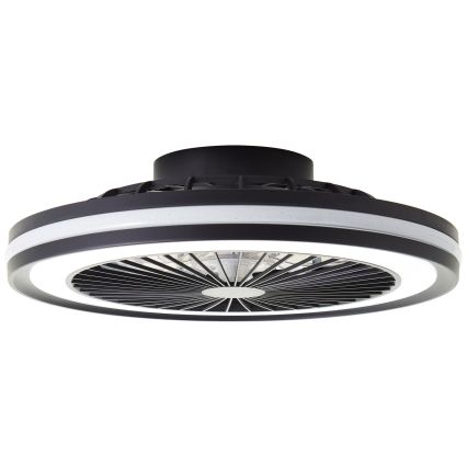 Brilliant - LED RGBW Stmívatelné stropní svítidlo s ventilátorem PALMERO LED/40W/230V 2700-6500K pr. 46,6 cm béžová + dálkové ovládání