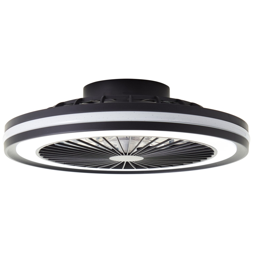 Brilliant - LED RGBW Stmívatelné stropní svítidlo s ventilátorem PALMERO LED/40W/230V 2700-6500K pr. 46,6 cm béžová + dálkové ovládání