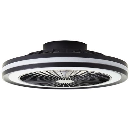Brilliant - LED RGBW Stmívatelné stropní svítidlo s ventilátorem PALMERO LED/40W/230V 2700-6500K pr. 46,6 cm béžová + dálkové ovládání