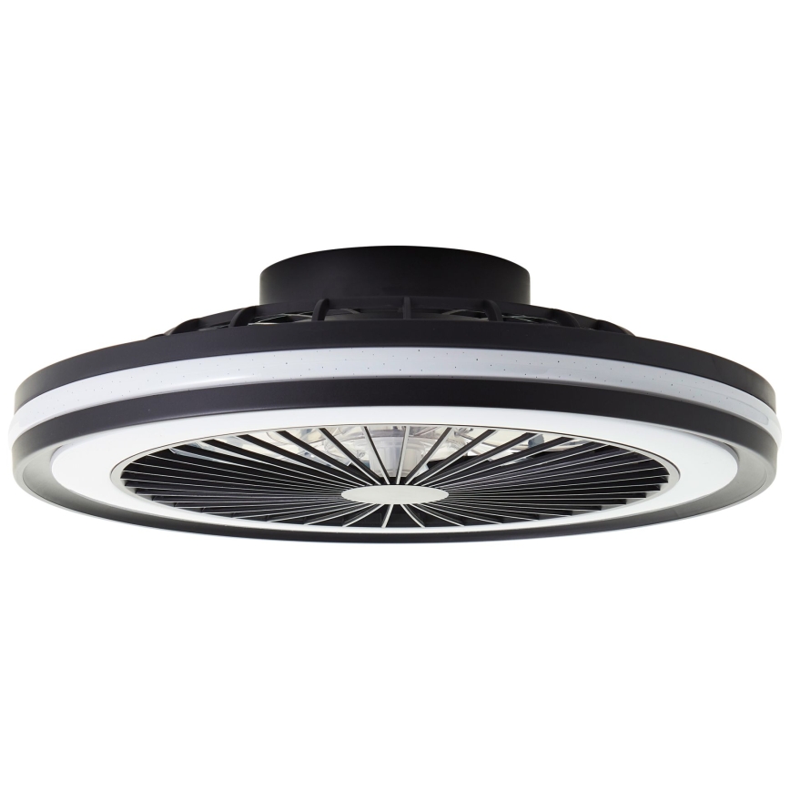 Brilliant - LED RGBW Stmívatelné stropní svítidlo s ventilátorem PALMERO LED/40W/230V 2700-6500K pr. 46,6 cm béžová + dálkové ovládání