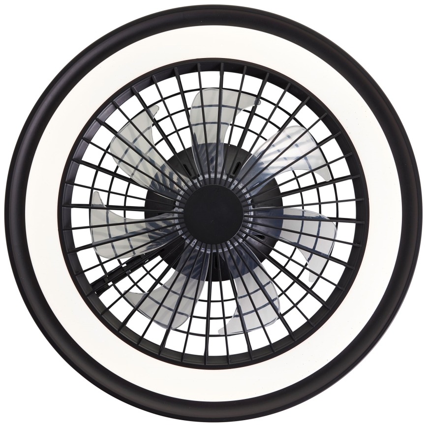 Brilliant - LED RGBW Stmívatelné stropní svítidlo s ventilátorem PALMERO LED/40W/230V 2700-6500K pr. 46,6 cm béžová + dálkové ovládání