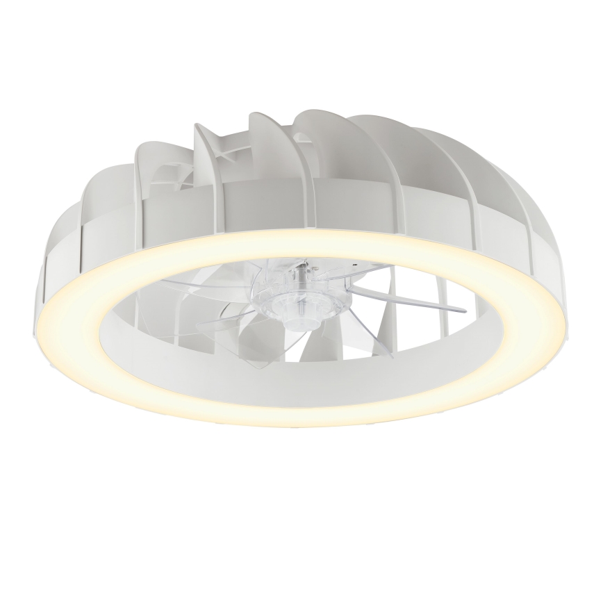 Brilliant - LED RGBW Stmívatelný stropní ventilátor se světlem FANORA LED/30W/230V 2700-6500K pr. 46 cm bílá + dálkové ovládání