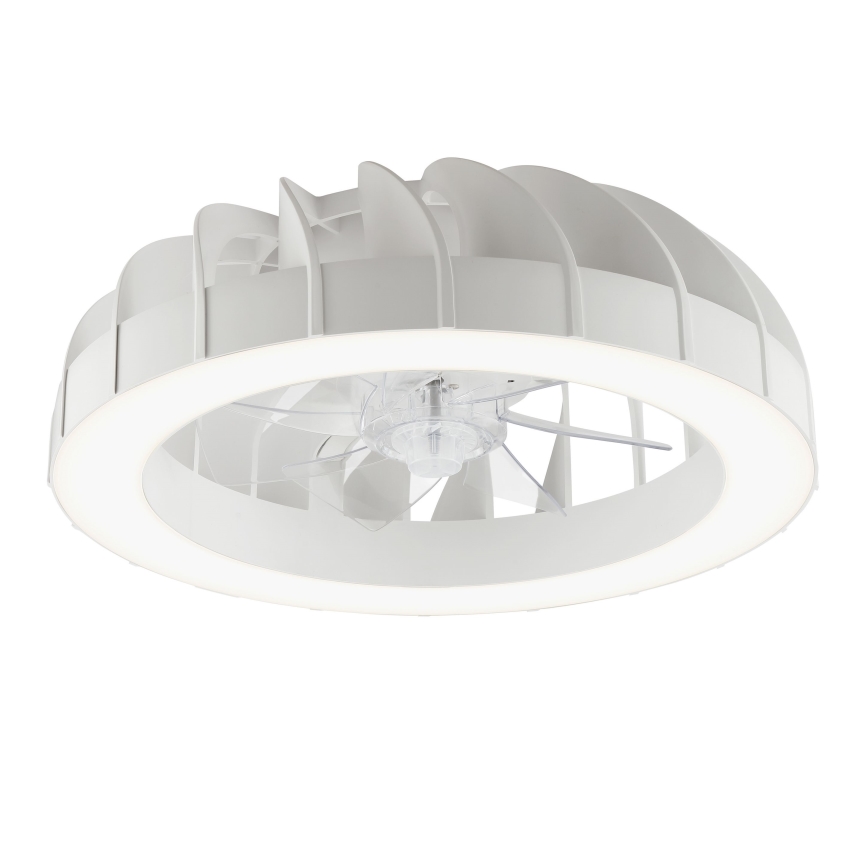 Brilliant - LED RGBW Stmívatelný stropní ventilátor se světlem FANORA LED/30W/230V 2700-6500K pr. 46 cm bílá + dálkové ovládání