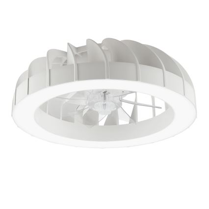 Brilliant - LED RGBW Stmívatelný stropní ventilátor se světlem FANORA LED/30W/230V 2700-6500K pr. 46 cm bílá + dálkové ovládání