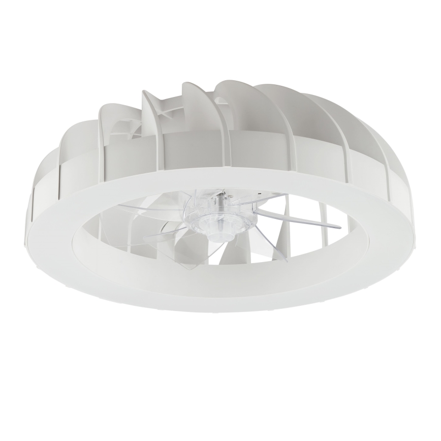 Brilliant - LED RGBW Stmívatelný stropní ventilátor se světlem FANORA LED/30W/230V 2700-6500K pr. 46 cm bílá + dálkové ovládání