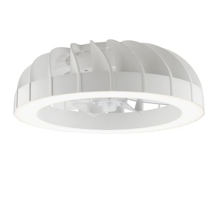 Brilliant - LED RGBW Stmívatelný stropní ventilátor se světlem FANORA LED/30W/230V 2700-6500K pr. 46 cm bílá + dálkové ovládání