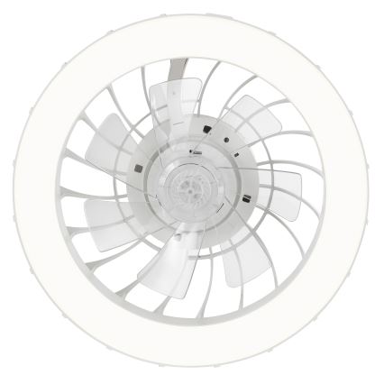 Brilliant - LED RGBW Stmívatelný stropní ventilátor se světlem FANORA LED/30W/230V 2700-6500K pr. 46 cm bílá + dálkové ovládání