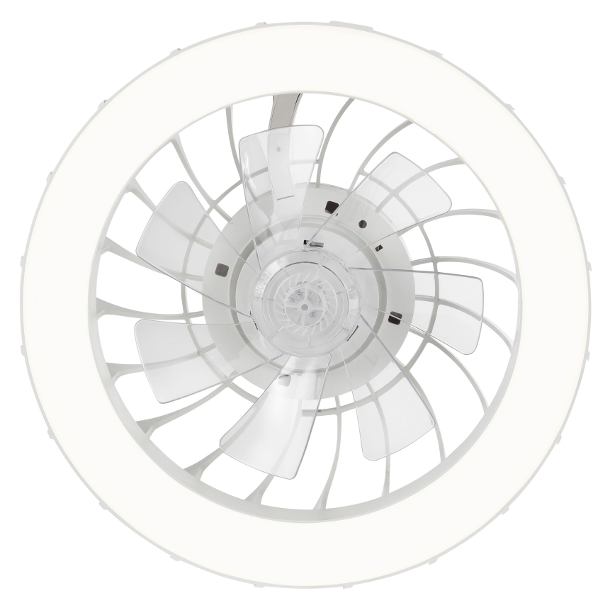 Brilliant - LED RGBW Stmívatelný stropní ventilátor se světlem FANORA LED/30W/230V 2700-6500K pr. 46 cm bílá + dálkové ovládání